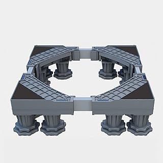 Base Mobile, 600kg Capacité De Charge 41-64cm Support De Base Mobile,Plateaux De Sol RéGlable En Acier Inoxydable Pour Appareils MéNagers De RéFrigéRateur De Machine à Laver