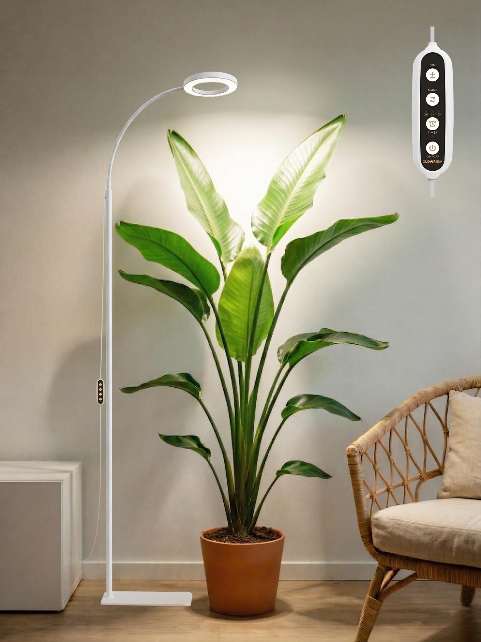 GLOWRIUM 20W Full Spectrum LED Plant Light