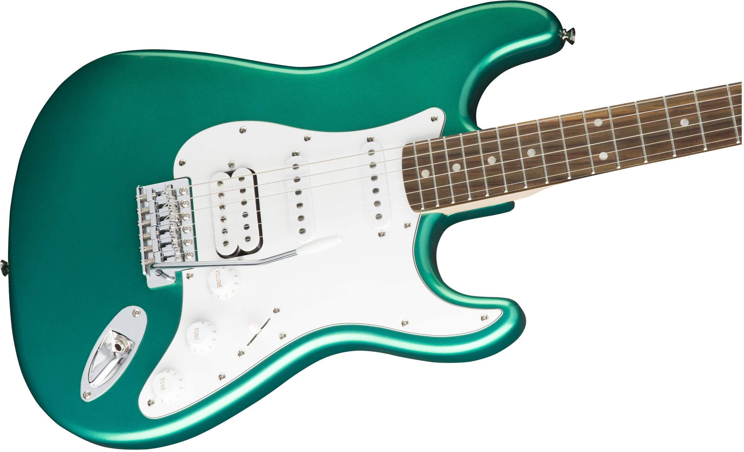 Fender Squier Affinity Stratocaster HSS Guitar - Race Green Bundle