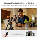 K&F Concept 25" Mini Desk Tripod for Camera with Remote, Max Load 8.8 lbs | Remote Control, Portable Travel Design, For DSLR Cameras Camcorder Phone Projector Spotting Scope