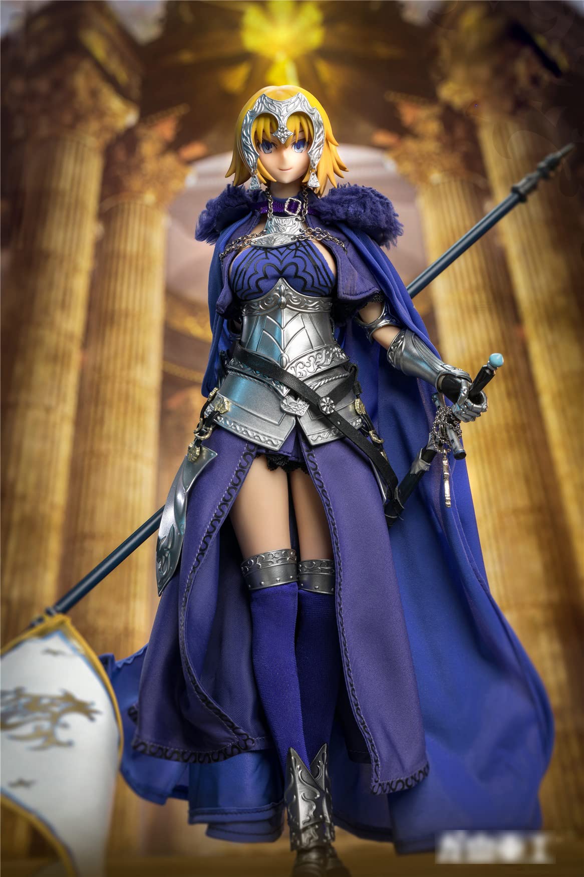 Amazon.com: Lmzauet 1/6 Action Figure Joan of arc 12 inch Super