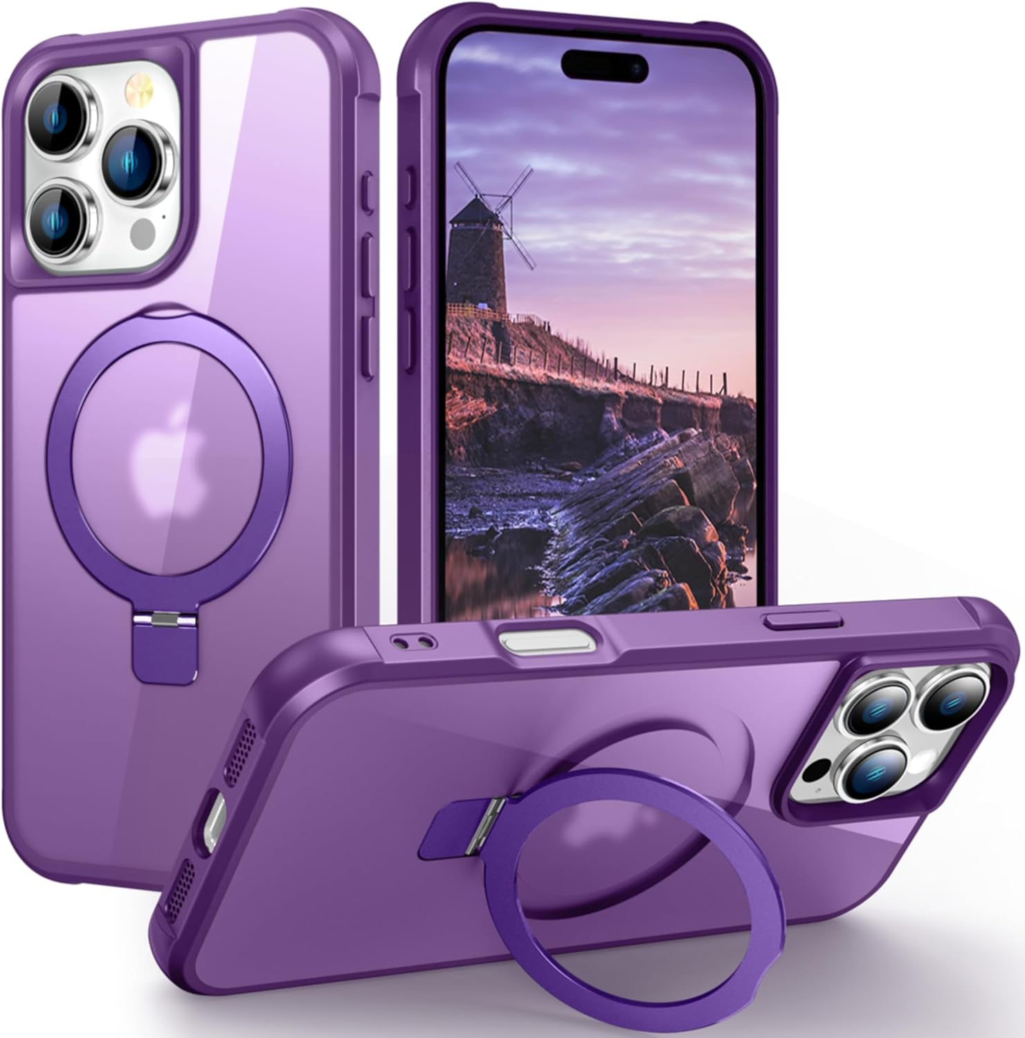 Hensione Invisible Ring for iPhone 16 Case