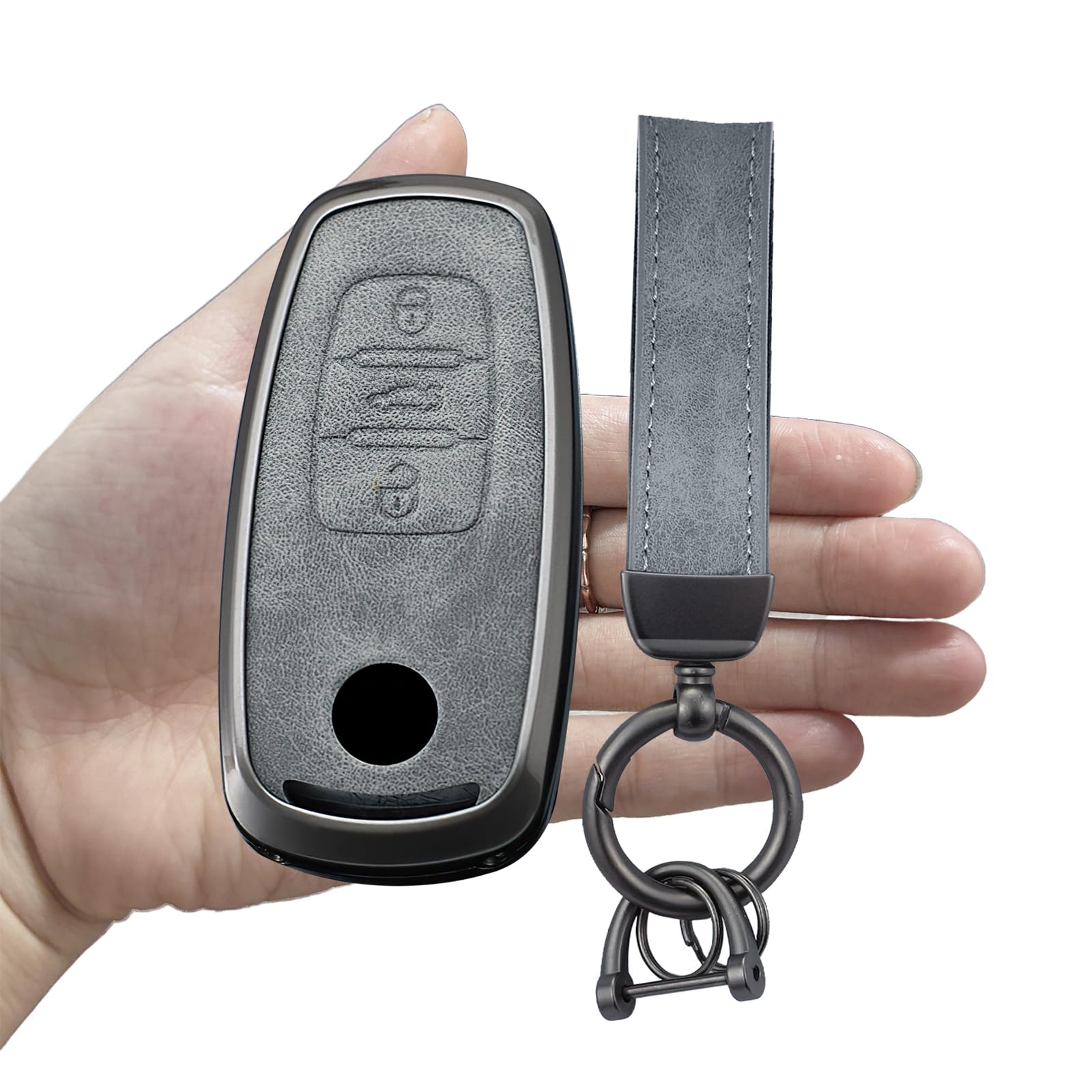 Funda para llave de coche VW Phildeon 2016 a 2021 carcasa protectora gris 8
