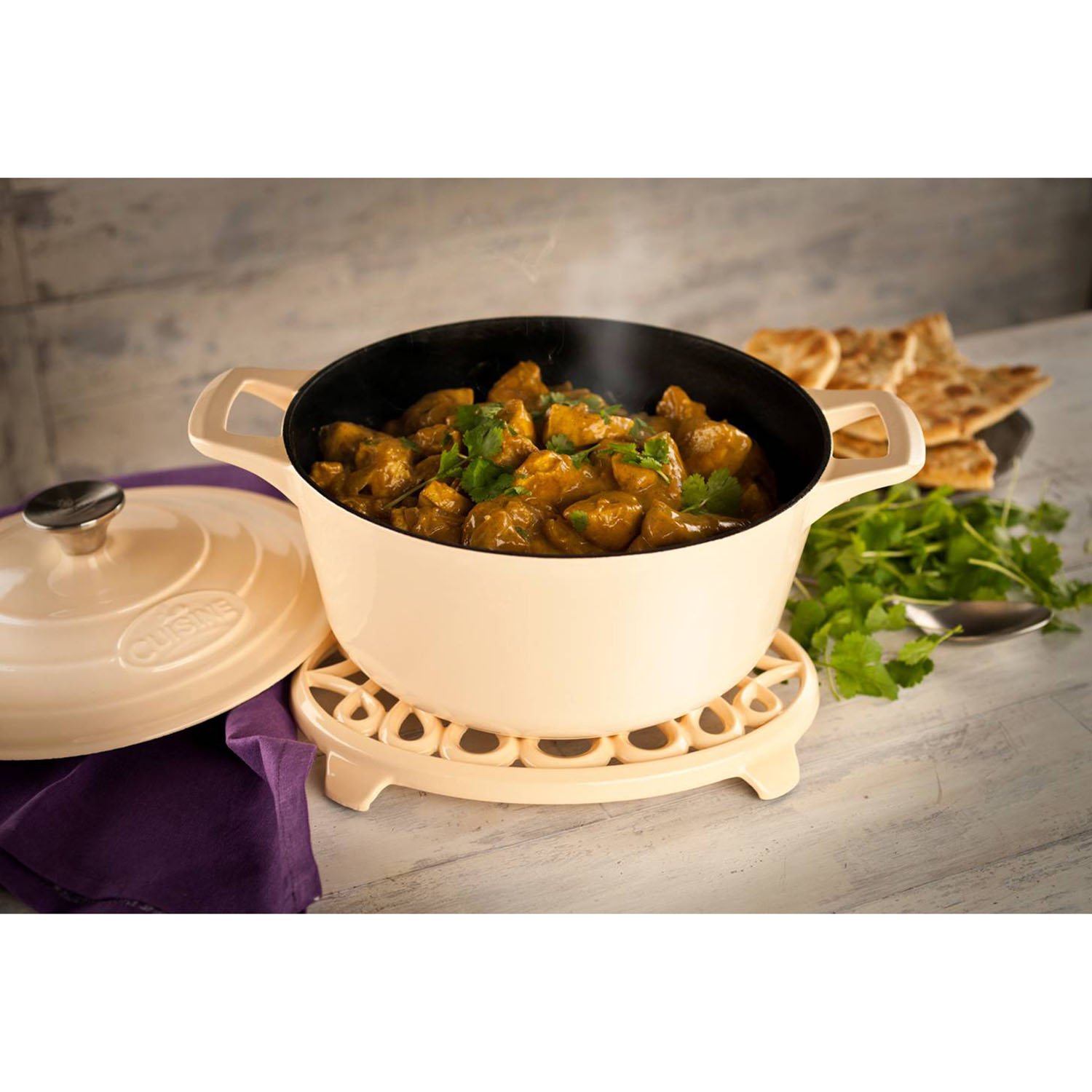 la Cuisine Contemporaine セット Amazon.com: La Cuisine Piece Enameled Cast Iron 5 pc Set, Pro