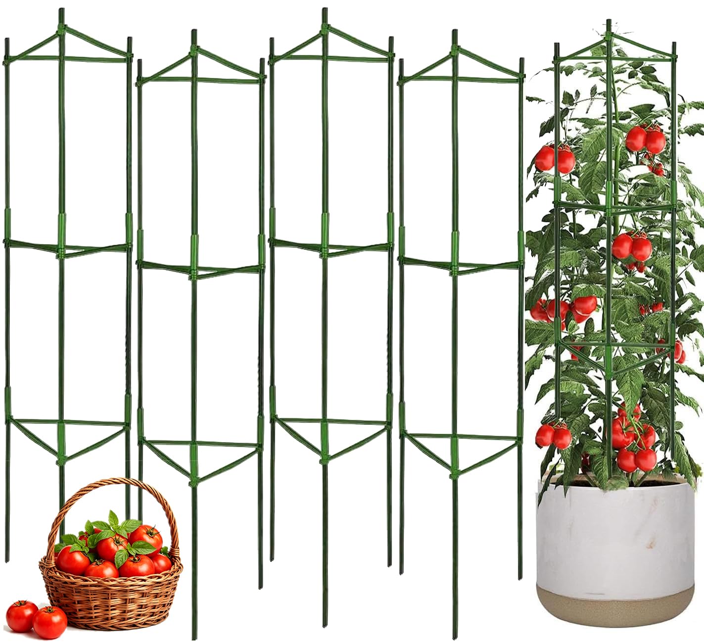 Moirsunt 4Pack Tomato Cage
