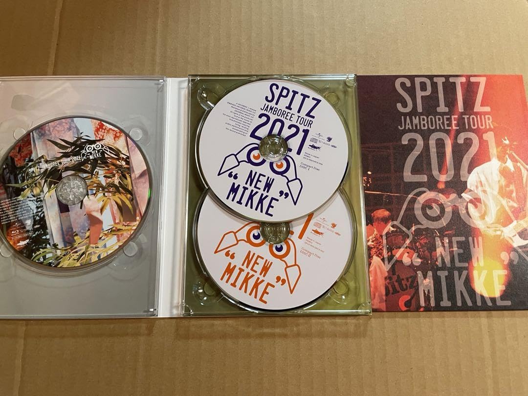 Amazon.co.jp: SPITZ JAMBOREE TOUR 2021 “NEW MIKKE” 初回
