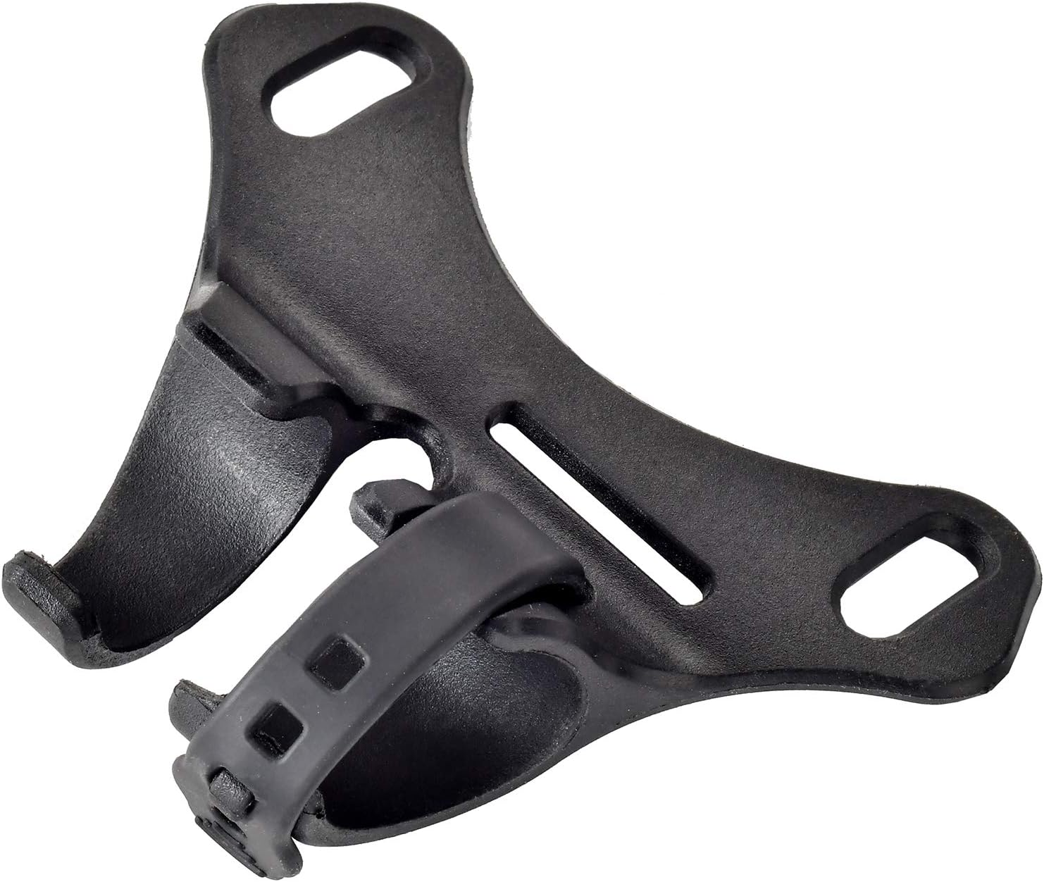 PRO BIKE TOOLBicycle Pump Holder | Lightweight and Strong - Bicycle Frame Mounted Black Compatible Bracket Clip – Perfect for Road and Mountain Bikes