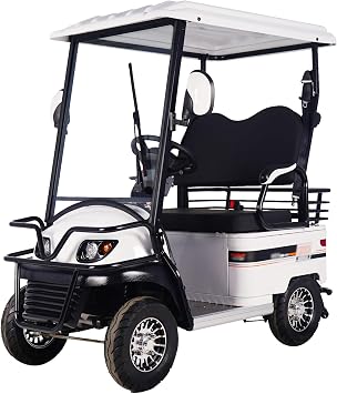 4 Wheel Mobility Scooter for Seniors, 28 Miles Range, 5-12mph, Outdoor Electric Elderly Mobility Scooter with Seat, Adult Power Mobility Scooters All Terrain Travel WheelchairWhite,LITHIUM-800W60V30A