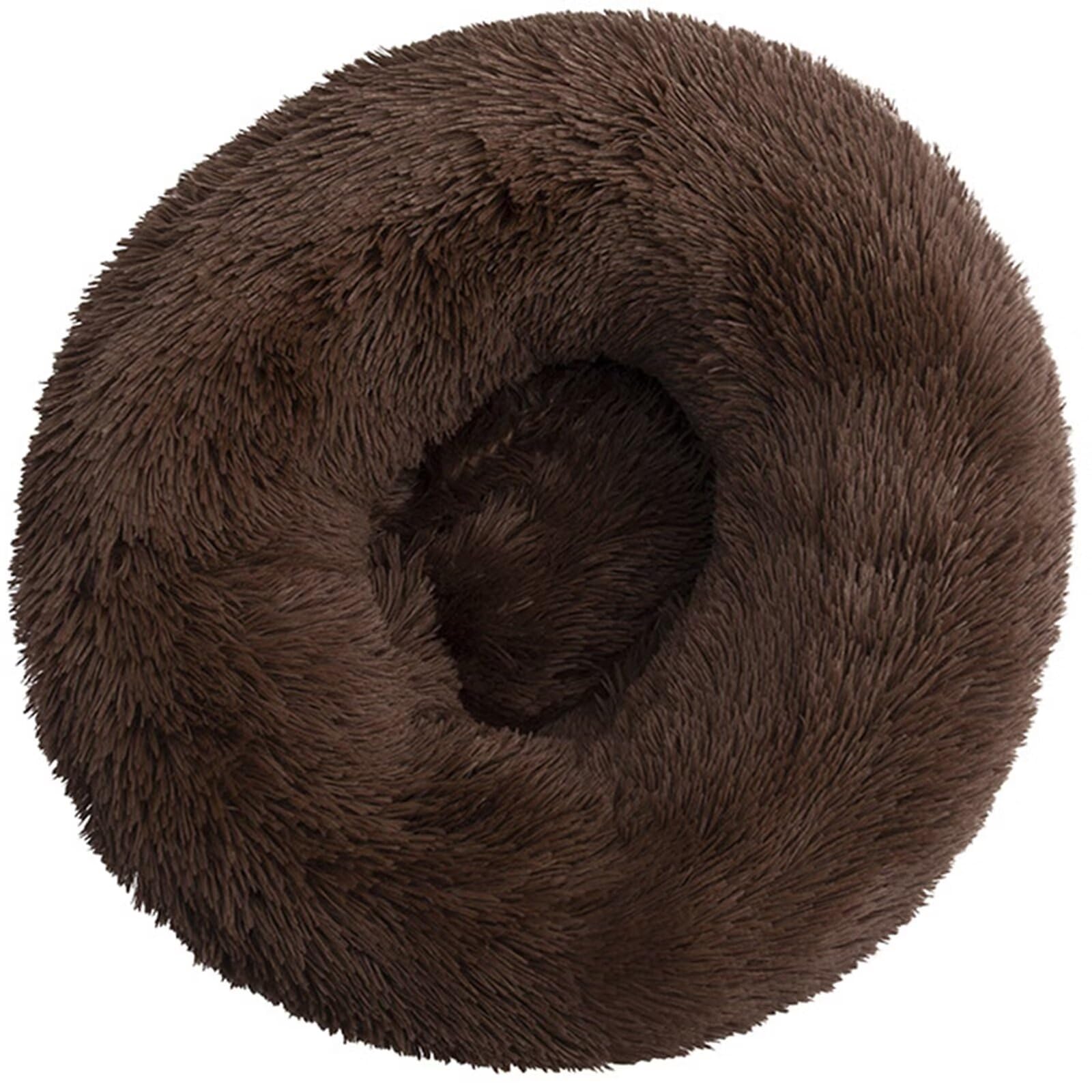 Lit en peluche pour chat apaisant grand coussin moelleux contre l'anxiété