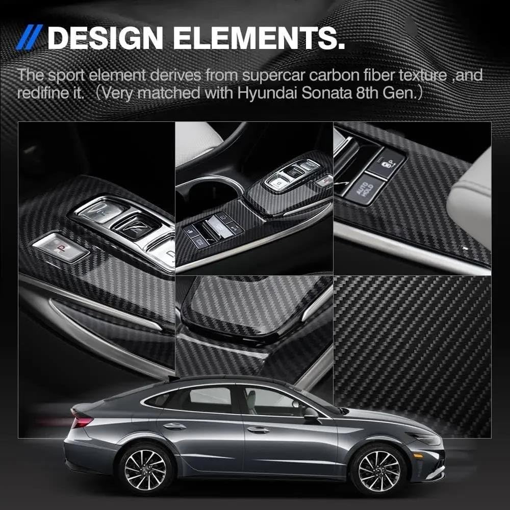 Pour Hyundai Pour Sonata DN8 SE/SEL Panneau Changement Vitesse