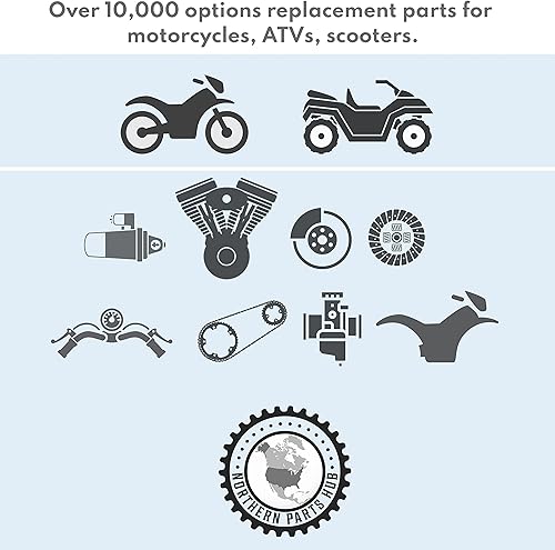 Kit de juntas de escape para Shadow Spirit 750 VT750C2 2007-2019 823018 - Junta de alto rendimiento - Juntas de escape de repuesto