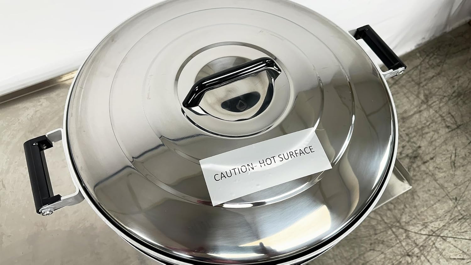 Commercial Gas Rice Cooker, 10L Capacity, 25600 BTU/HR, Liquid Propane, White CDGRC-10LP ETL