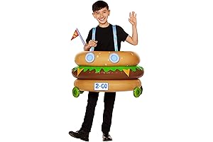 Spirit Halloween SpongeBob SquarePants Kids Patty Wagon Ride-Along Inflatable Costume