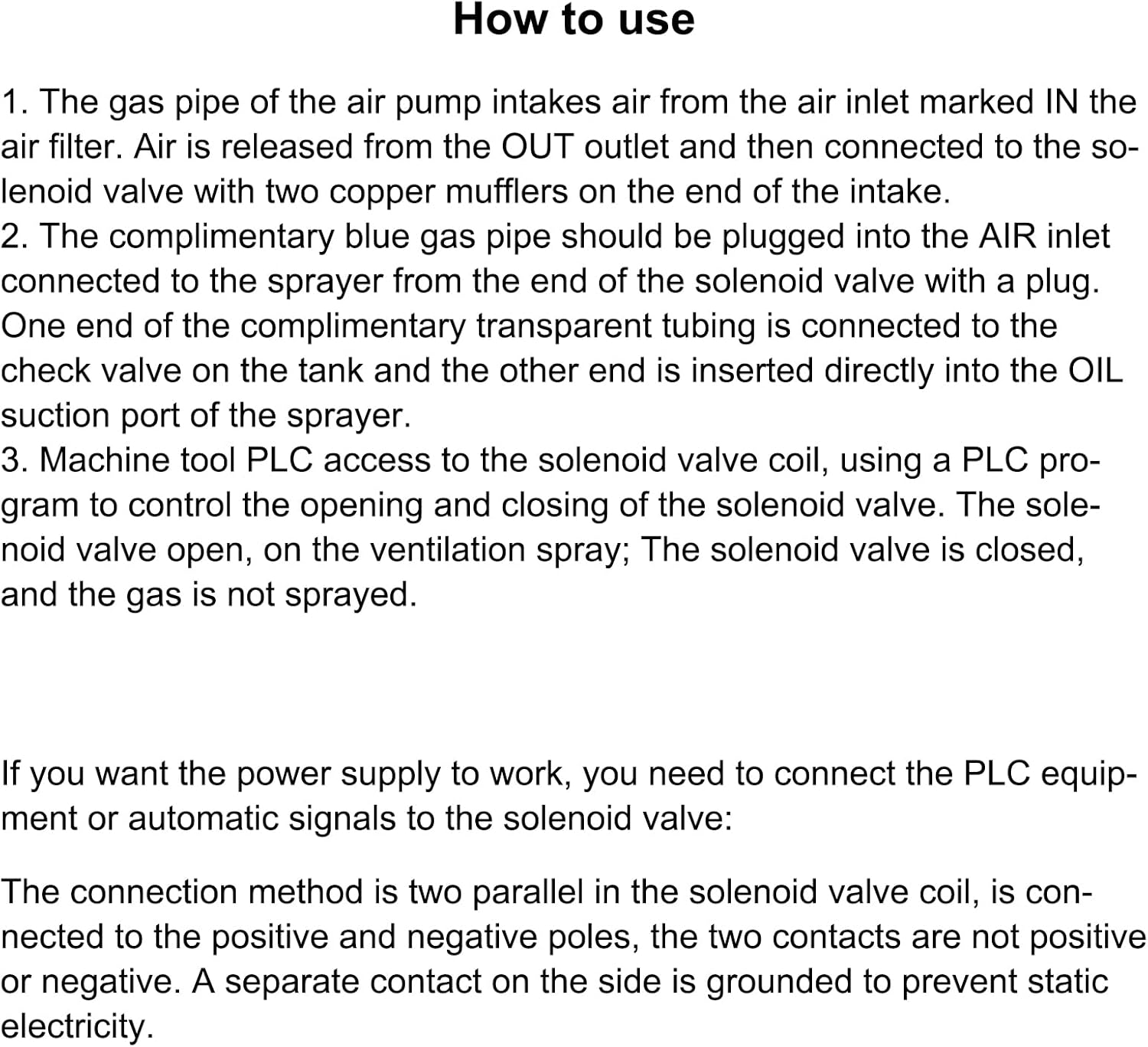 Cutting Cooling Spray Pump, Mist Coolant Spray Pump Kit for CNC lathe Milling Drilling Machine