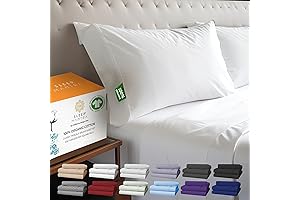 Sleep Mantra: 100% Organic Cotton Queen Bed Sheets for Eco-Conscious Sleep