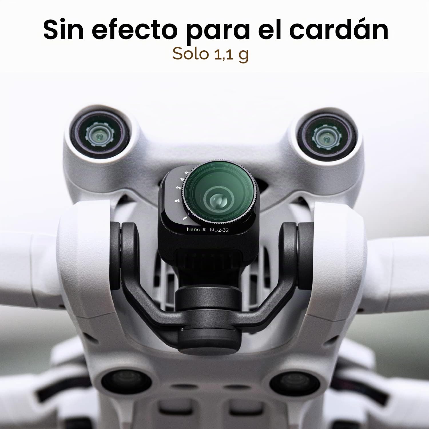K&F Concept - Filtro ND2-32 + ND32-512 Variable Drone 1-5 F -Stops 5-9 F-Stops 28 revestimientos de Nano-x Impermeable Anti arañazos Compatible con dji Mini 3 Pro, Mini 3