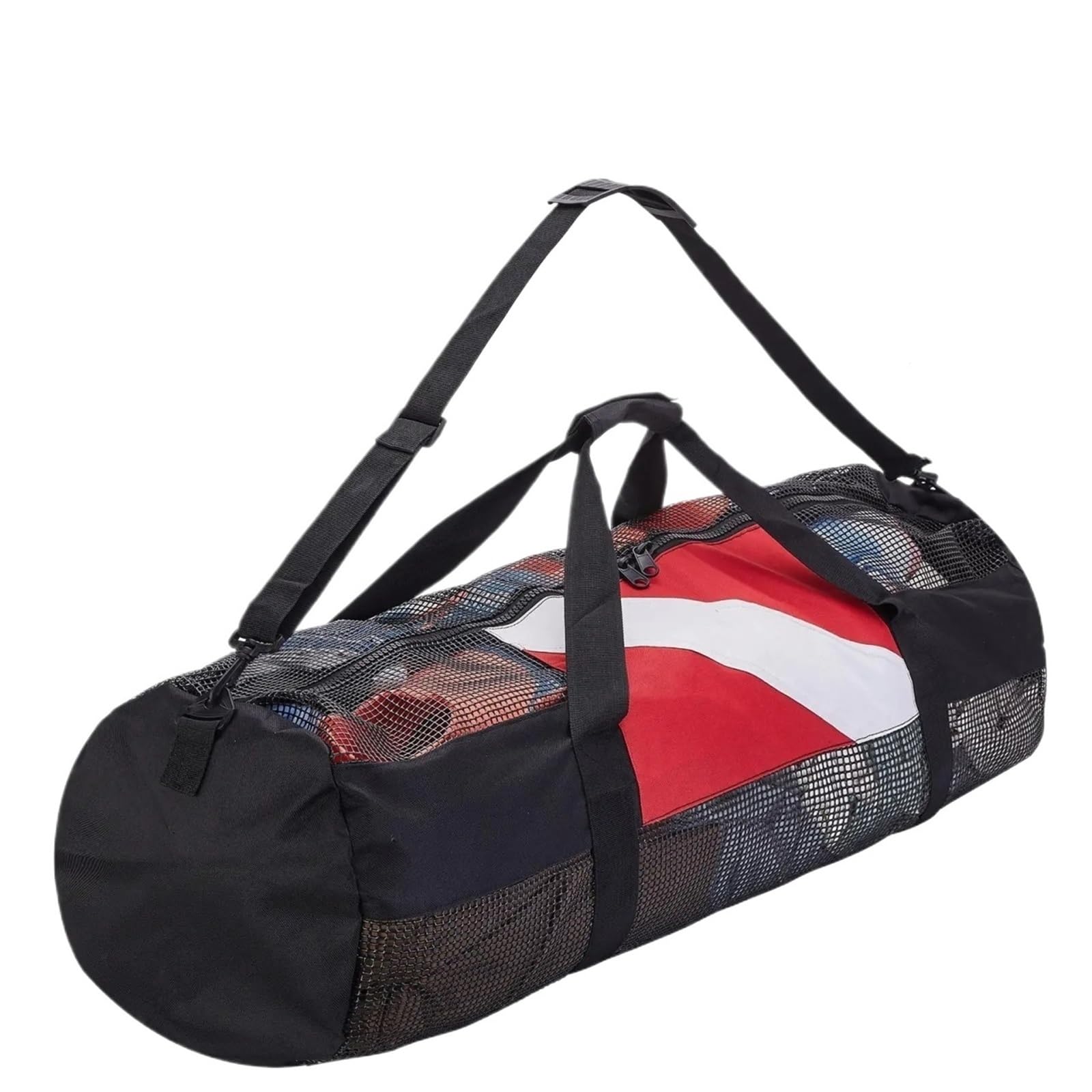 Sac de plongée Sac de Sport en Maille Sac de plongée sous-Marine avec poignée Poche latérale extérieure pour activités de Plein air Gym Natation Dry Bag(Square)