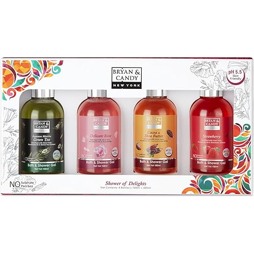 Bryan Candy Shower Gel Combo Kit - Freshness