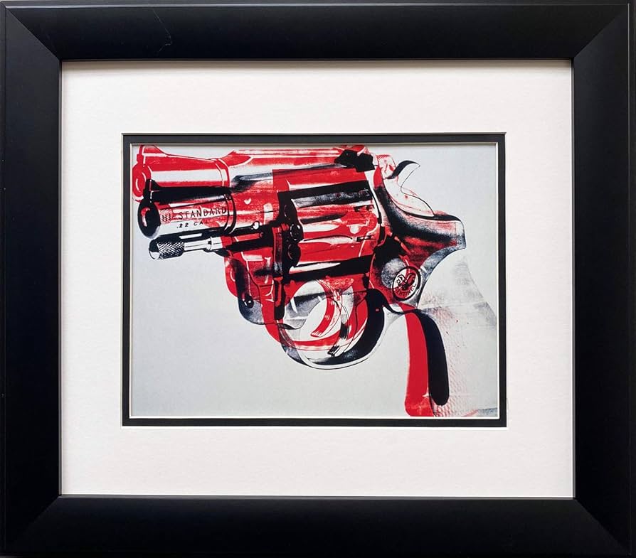 Amazon.com: Gallerygems Andy Warhol Gun '81-82