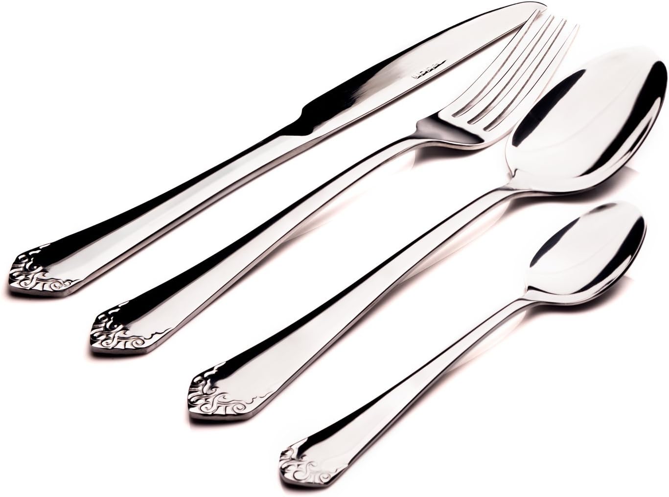 Sabichi Palais 16 Piece Stainless Steel Classic Design Cutlery Set in Presentation Box