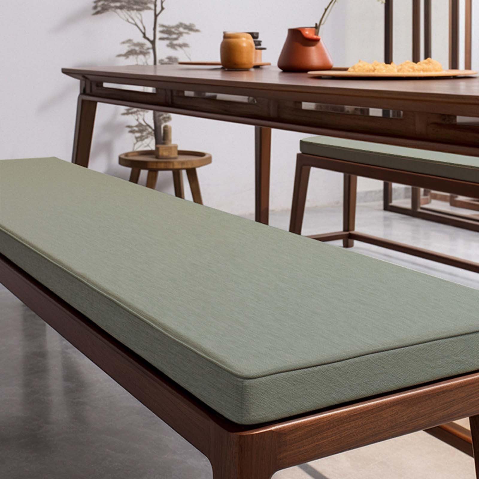 HLTQL Kitchen Bench Cushion Pads For Indoor、Bench Cushion Pad、Picnic Bench Seat Cushions(#6,30x140cm) — image 1