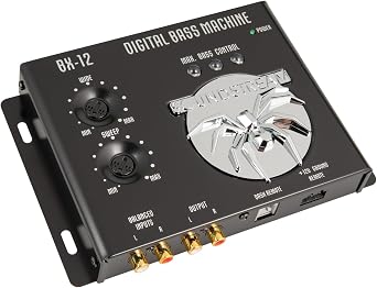 Soundstream BX-12 Bass Processor | Car Audio Bass Restoration Processor with Remote Control | Epicenter Alternative for Factory & Aftermarket Sound Systems and Subwoofer Bass Booster
