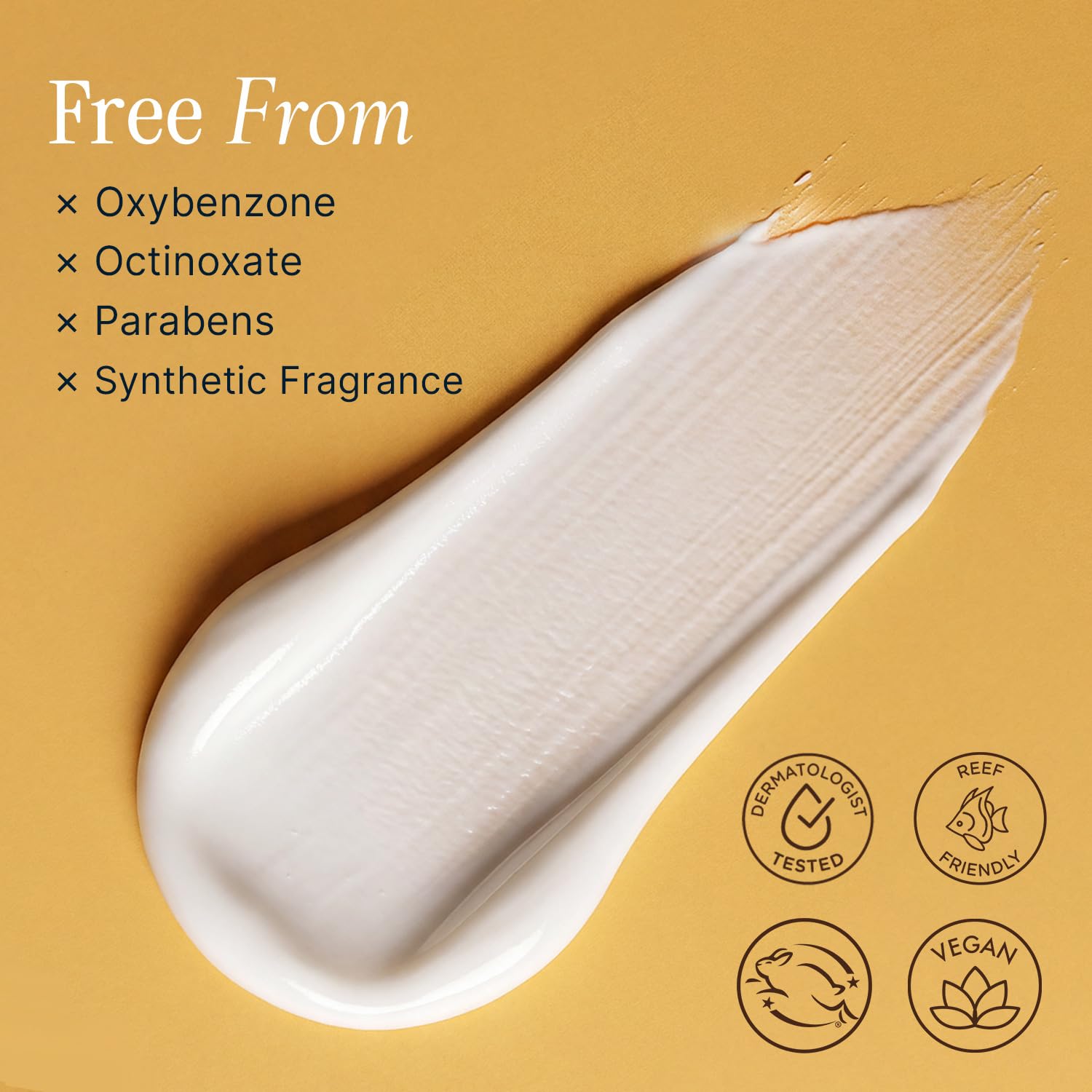 100% Mineral Zinc Oxide Sunscreen SPF 50 Vanilla Coconut 4 Fl Oz