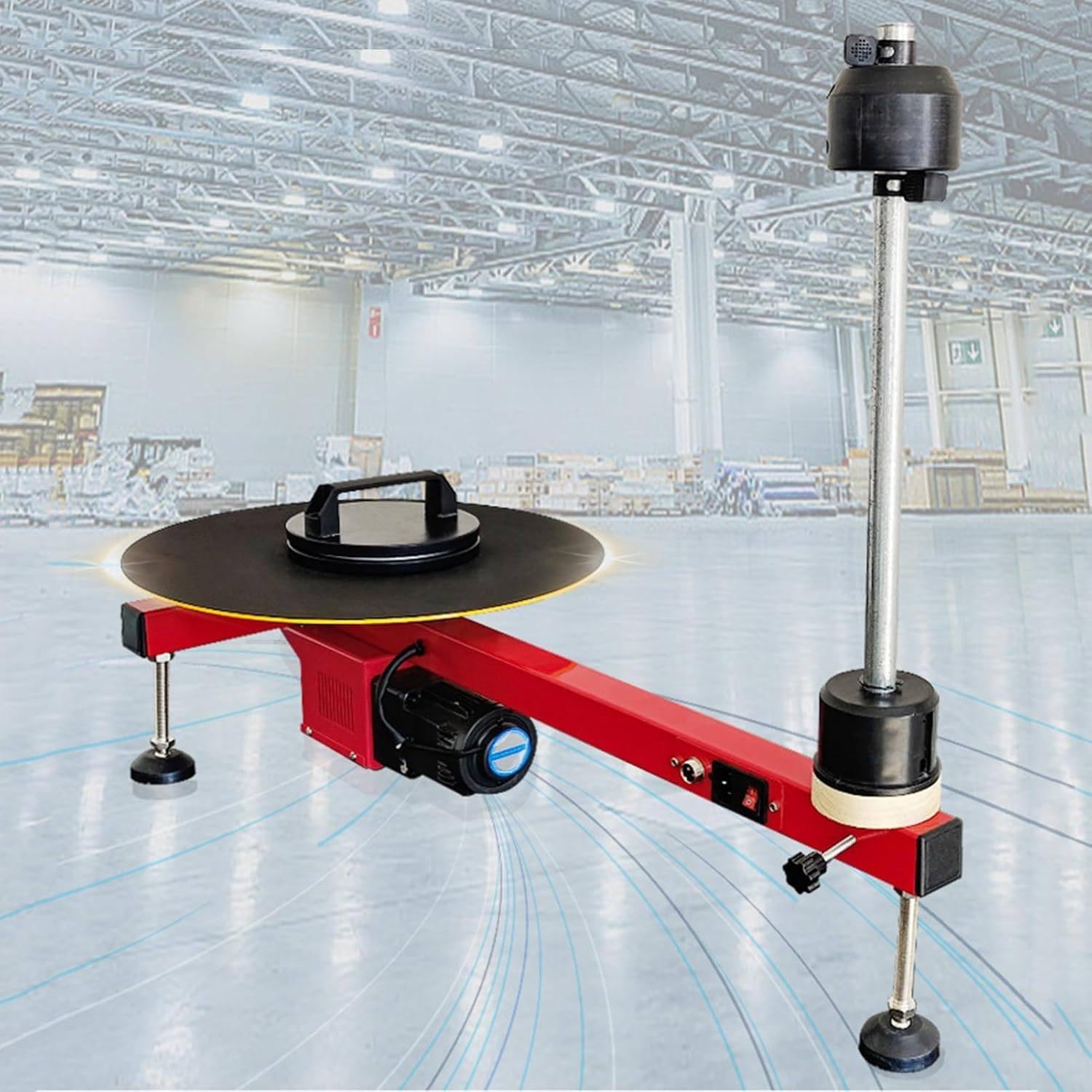 Electric Stretch Film Dispenser and Wrapping Machine for Pallet Packing and Secure Transport