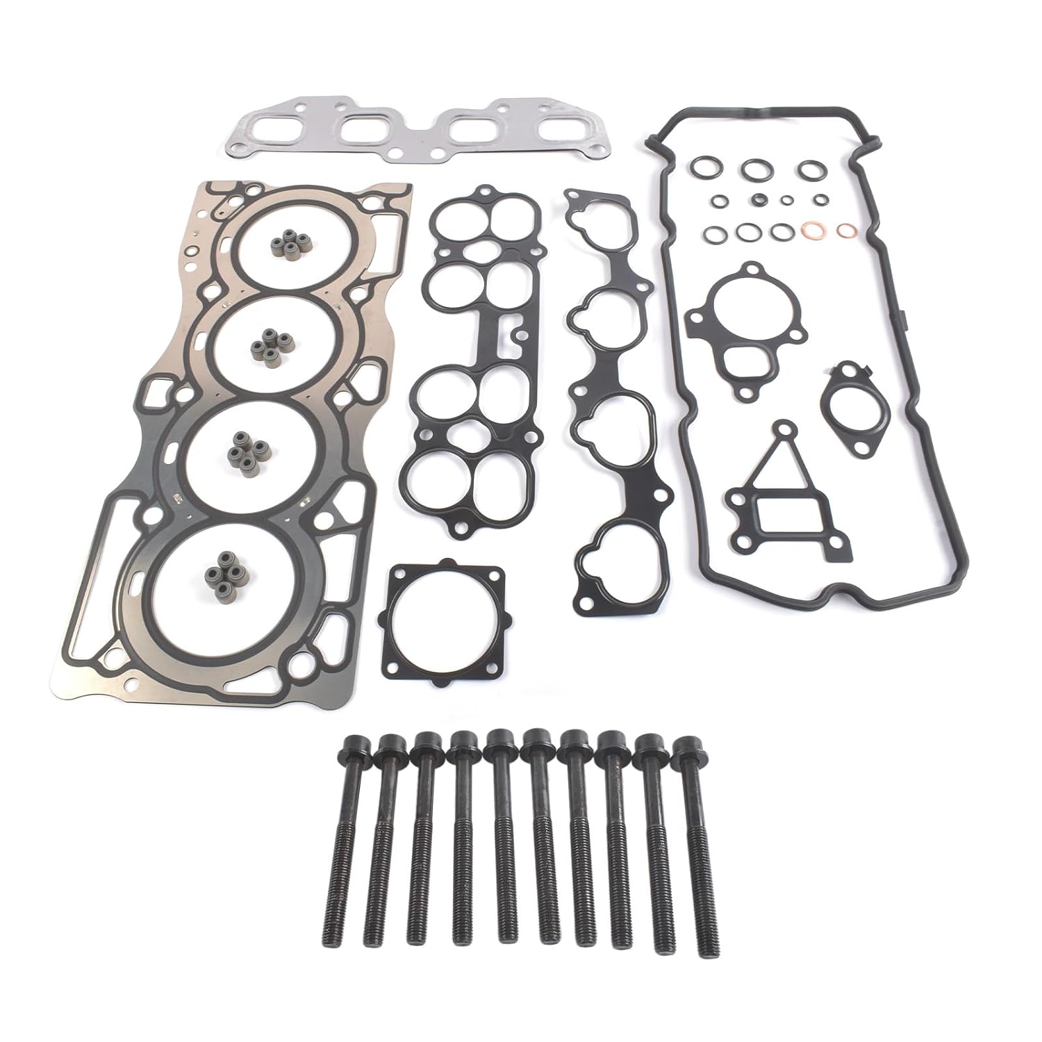 HS26261PT Engine Head Gasket Set w/Bolts Replacement for Nissan Altima Sentra 2.5L 2500CC L4 DOHC 16V QR25DE 2002-2006 HS54444 CS26261 ES72198