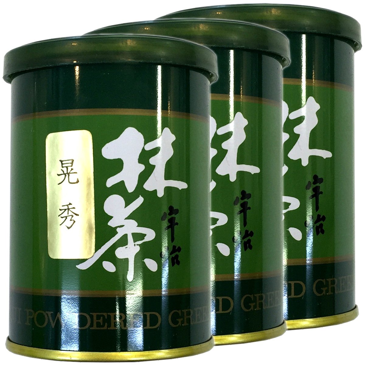 抹茶 各40g缶 3個セット