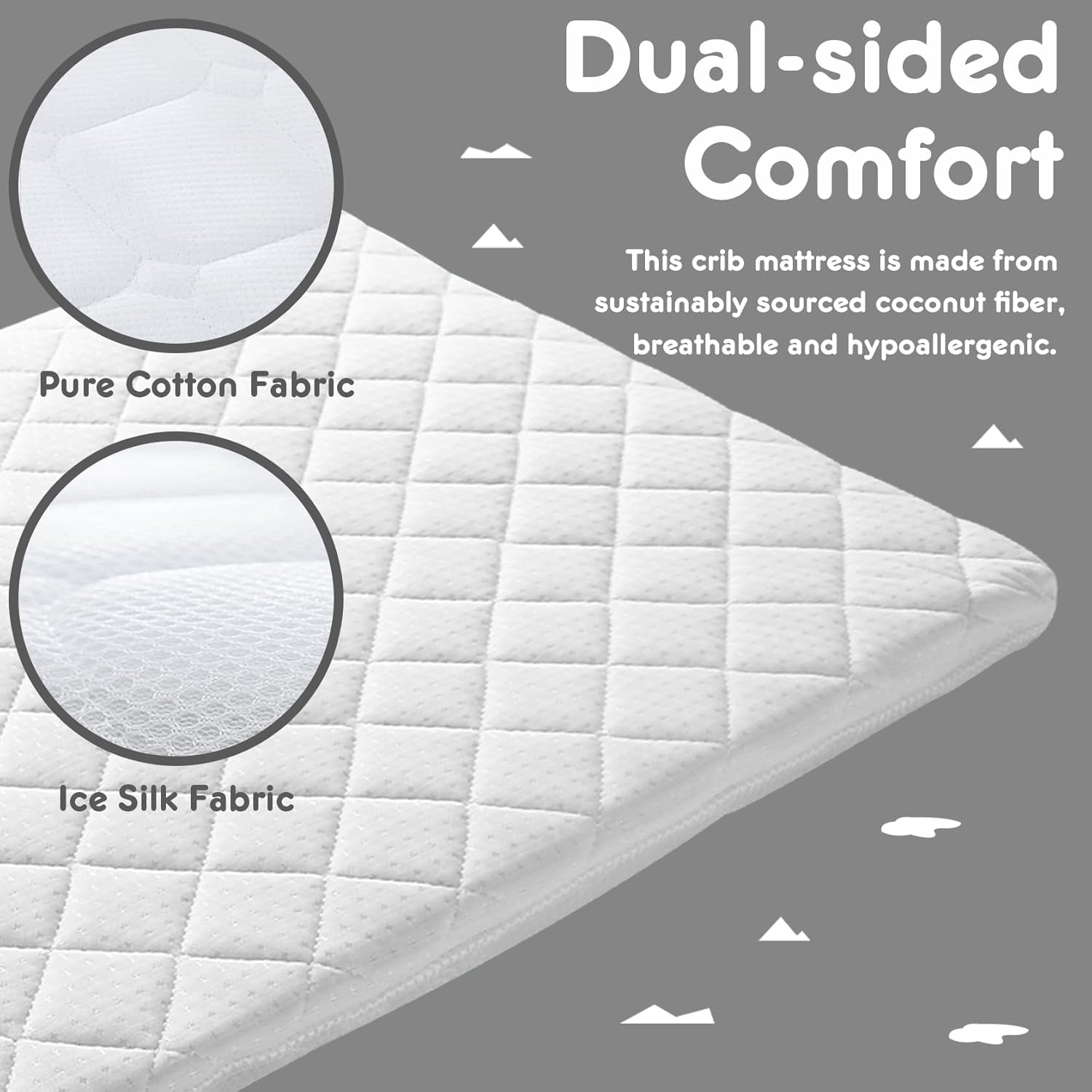 HARPPA Mini Baby Crib converted to a toddler bed