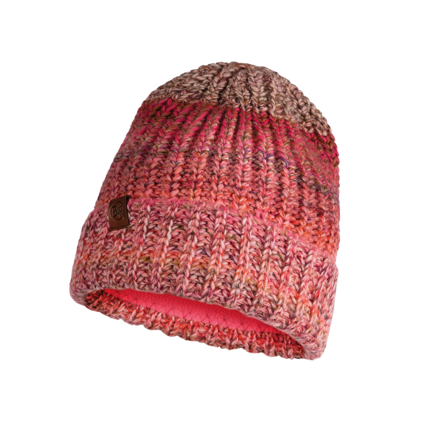 BUFF Knitted & Polar Hat, Olya Dune, Pink, One Size