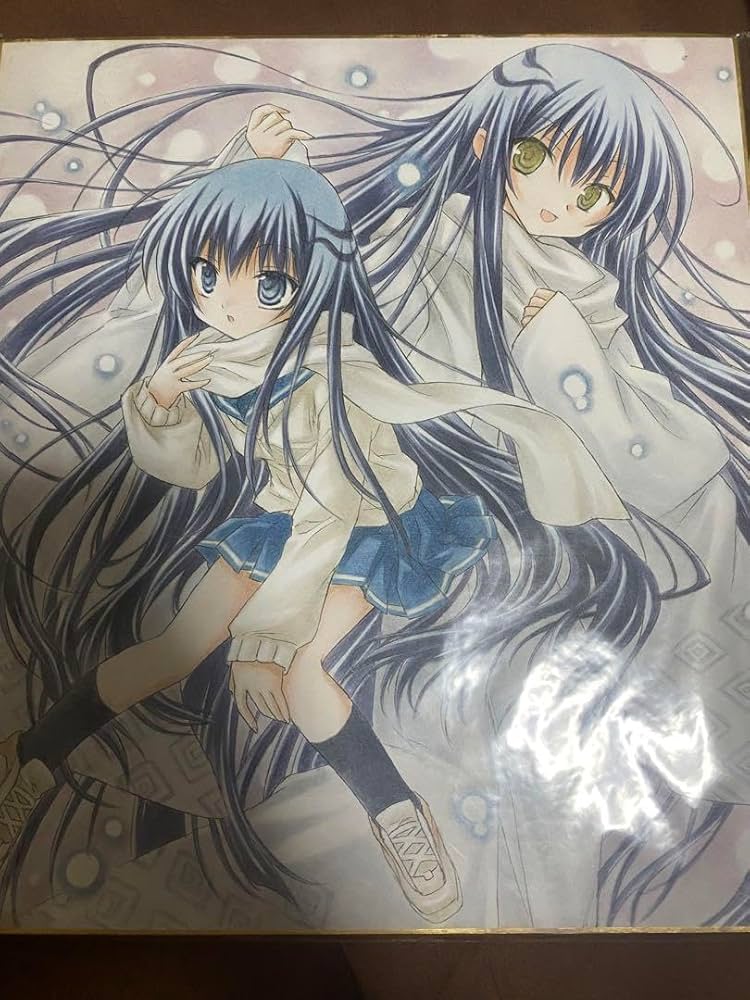 Amazon.co.jp: 手描きイラストぬらりひょんの孫 雪女 色紙イラスト