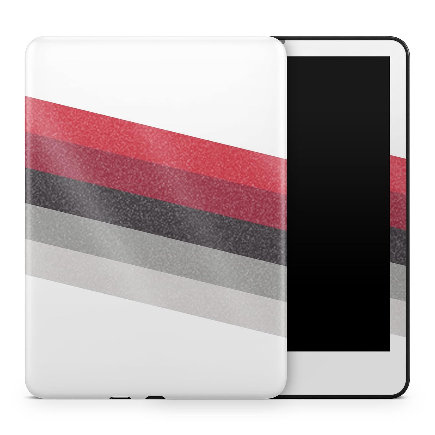 Glossy Glitter Tablet Skin Compatible with Amazon Kindle Colorsoft (2024) - Pink Zebra - Premium 3M Vinyl Protective Wrap Decal Cover - Easy to Apply | Crafted in The USA by MightySkins