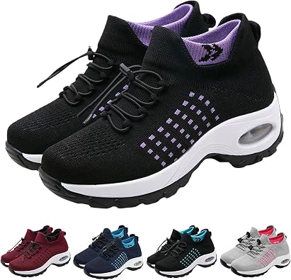 Orthopedic Shoes for Women, Comfort Wear Orthowear Shoes for Women & Men Ortho Stretch Cushion Shoe Nurse Comfortable Plantar Fasciitis Lightweight Walking Sneakers