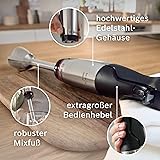 Bosch, Hand Blender, ErgoMaster 6 Series, 1000 Watt Air-Cooled Motor, Extra Wide Speed Variator, QuattroBlade System Pro Mixing System, Accessories Included, MSM6M673 - 7