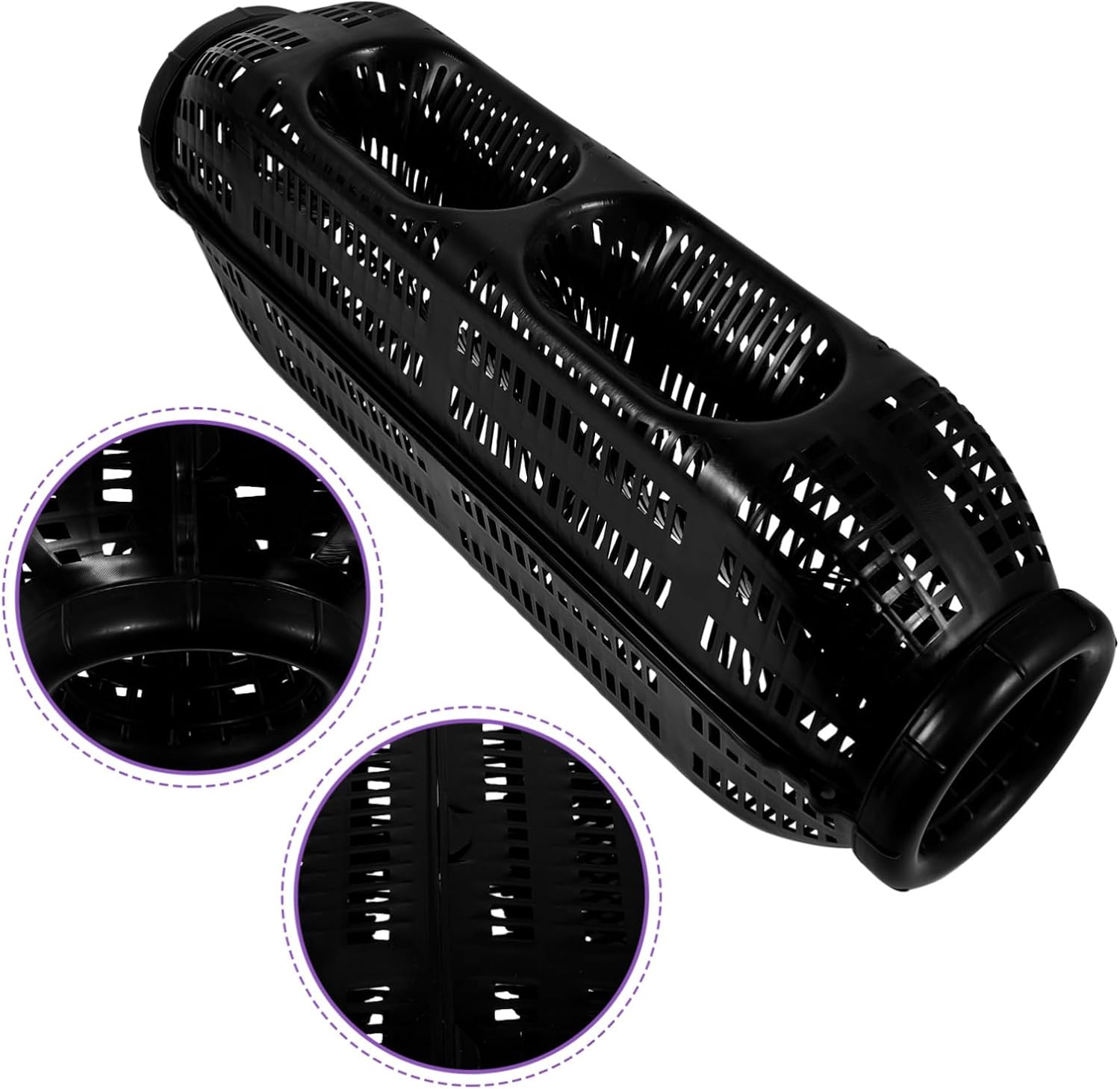 Sosoport EEL Cage EEL Loach Catching Basket Floating Fishing Basket Trawl Fishing Cage Lure Feeder Basket Sea for