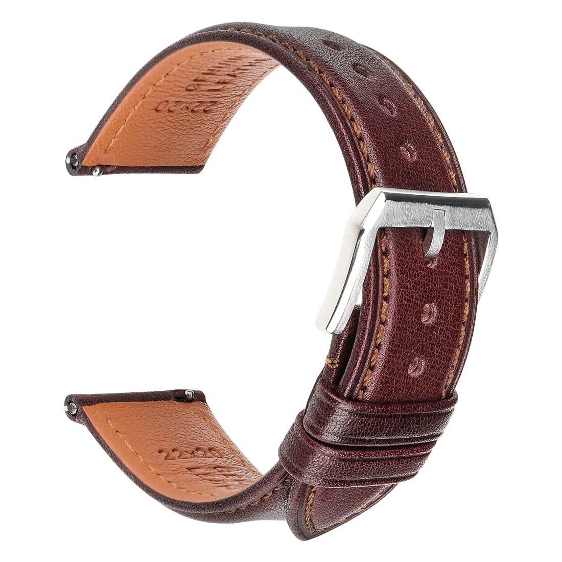 REZERO Quick Release Watch Bands, Italian Calfskin Watch Straps Replacement, Soft Leather Watch Bands for Men, Women 18mm 19mm 20mm 21mm 22mm 23mm