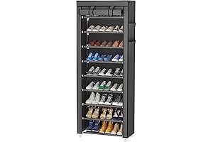 9-Tier Foldable and Portable Guarda Zapatos for Cuarto