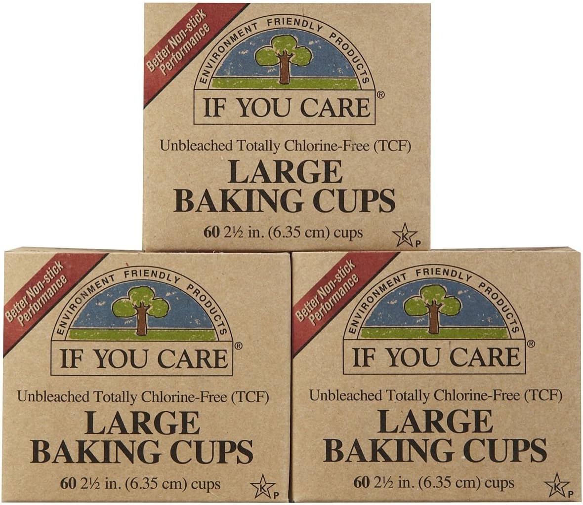 If You Care Unbleached Large Baking Cups, 60 Ct, 6 Pk
