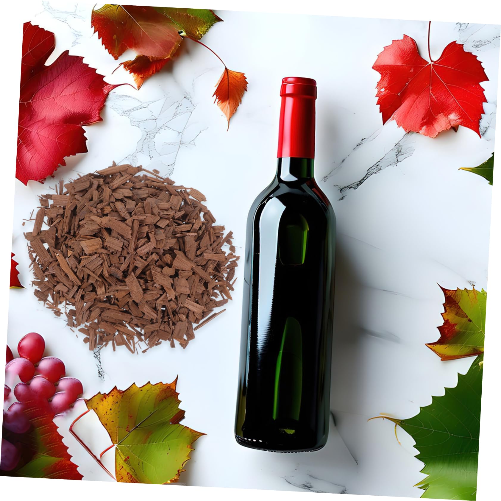 Trucioli Di Rovere Francese Tostati Leggeri 100g - Per Invecchiamento Vino Fai Da Te, Aroma Whisky E Affumicatura Carne