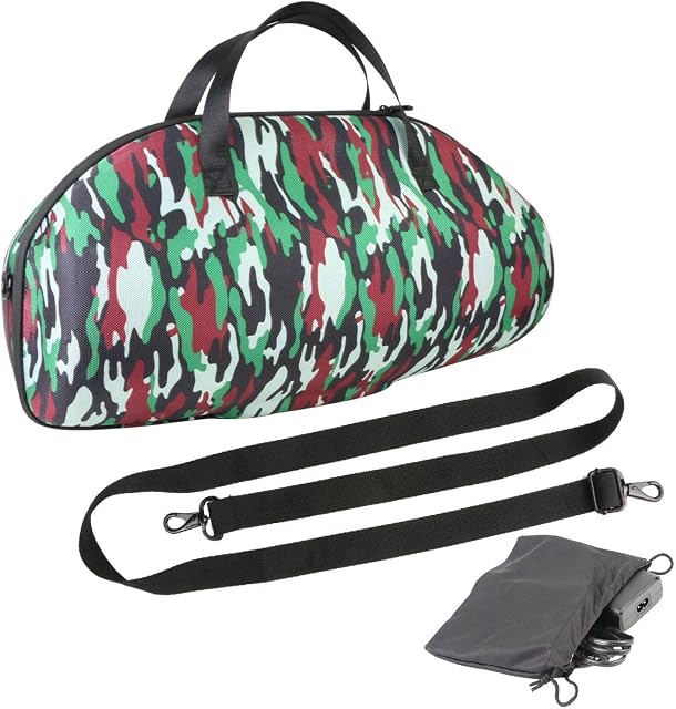 co2CREA Twarde etui podróżne twarde etui do JBL Boombox 2/JBL Boombox 3głośnik przenośny (pojedyncze pudełko) (do JBL Boombox 2/3, Kamuflaż)