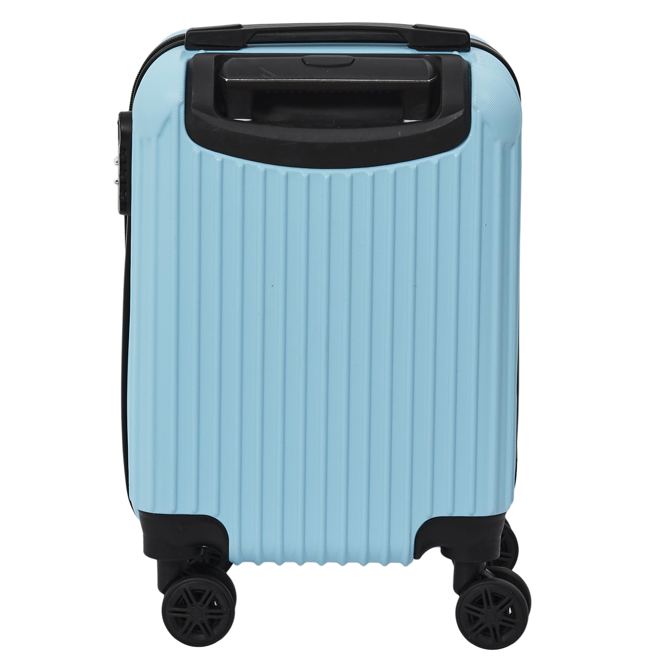 JET LAG, Set of 3 Rome Suitcases 36L 60L 86L, Elegant and Modern Design, Optimal Storage Capacity, Robust and Durability, Carrying Comfort, Blue