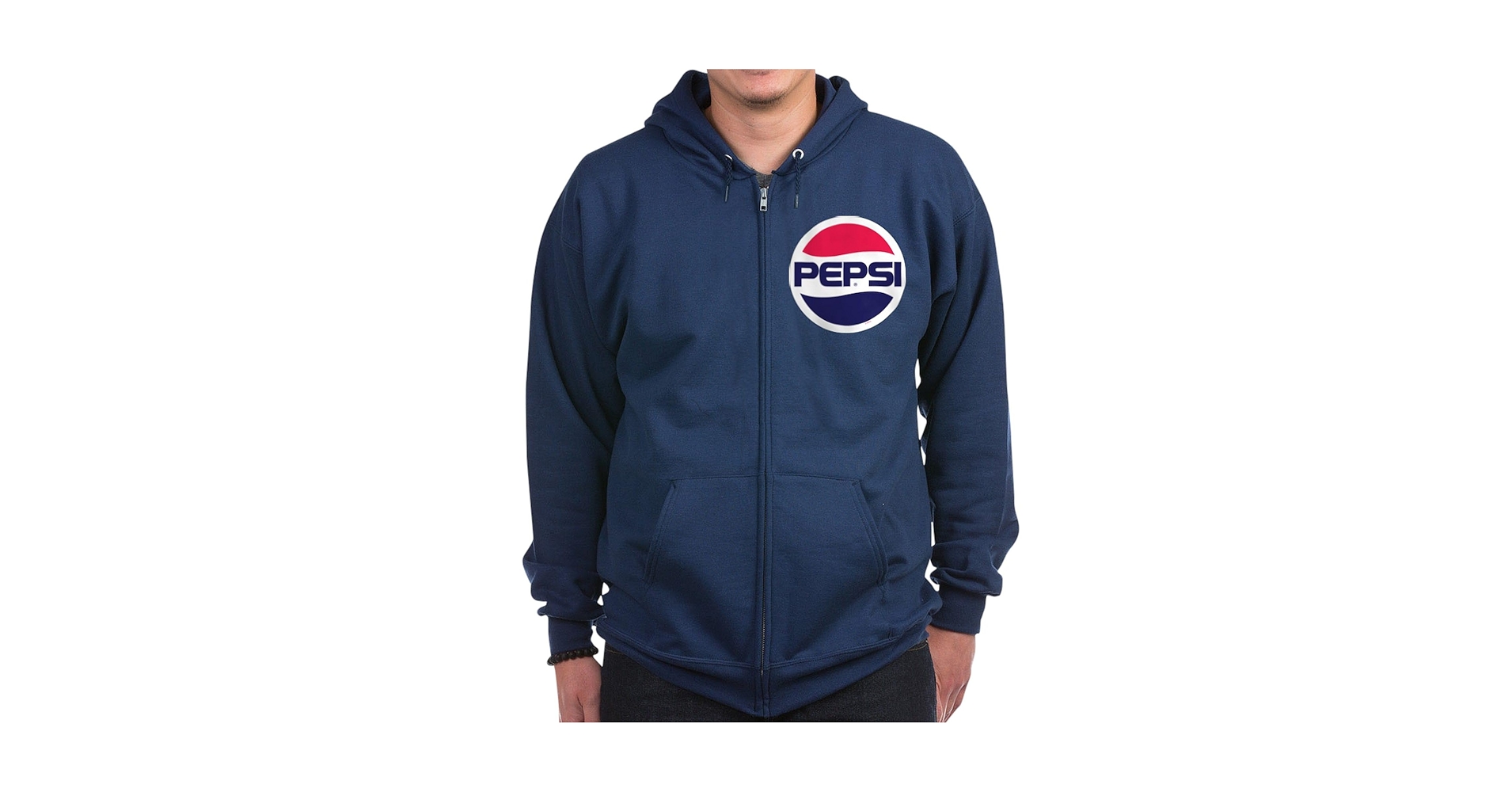 Amazon.com: CafePress Pepsi 90S Logo Zip Hoodie (Dark) Men's