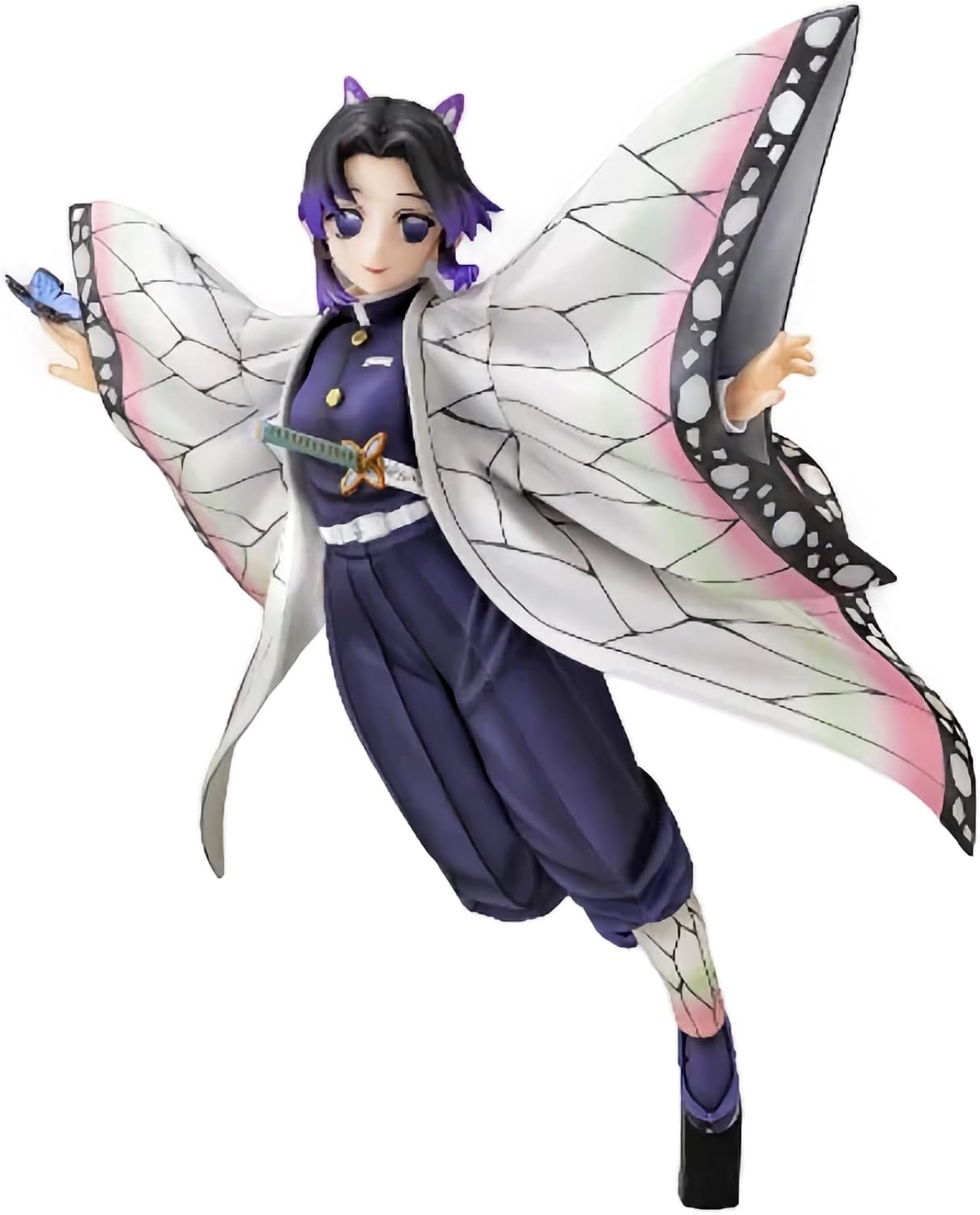 Figura De Kochou Shinobu De Kimetsu No Yaiba – PVC, 16-17 Cm, Pintura Detallada, Colección, Regalo Para Fans Del Anime