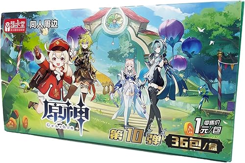 Genshin Card,Genshin Impact Trading Card,Genshin Impact TCG Card,Genshin Impact Booster Packs