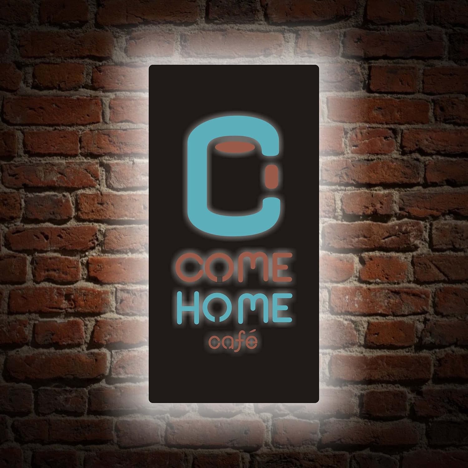 Custom Outside Modern Number Address Plaque LED lighted Letter Signs for House,Door,Office,Building, Personalized Outdoor Illuminated Metal Sign,Text,Logo,Street Name in Different Color,Size,Fonts (100cm I 40", Stype 7)