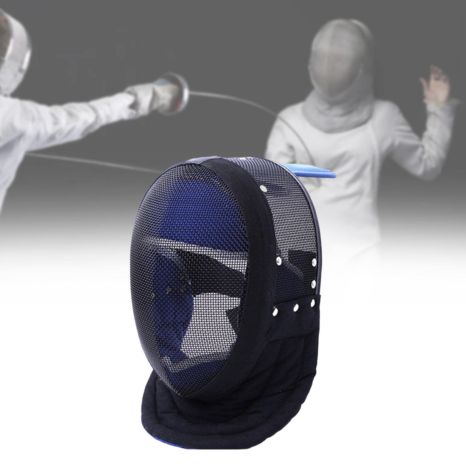 Harilla Fechthelm mit Innenfutter Comfort Fechtausrüstung Fechtmaske zum Üben, Normales XL