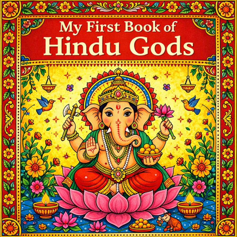 My First Book of Hindu Gods: An Illustrated Introduction to Hindu Gods and Goddesses for Kids | Indian Mythology and Culture for Children