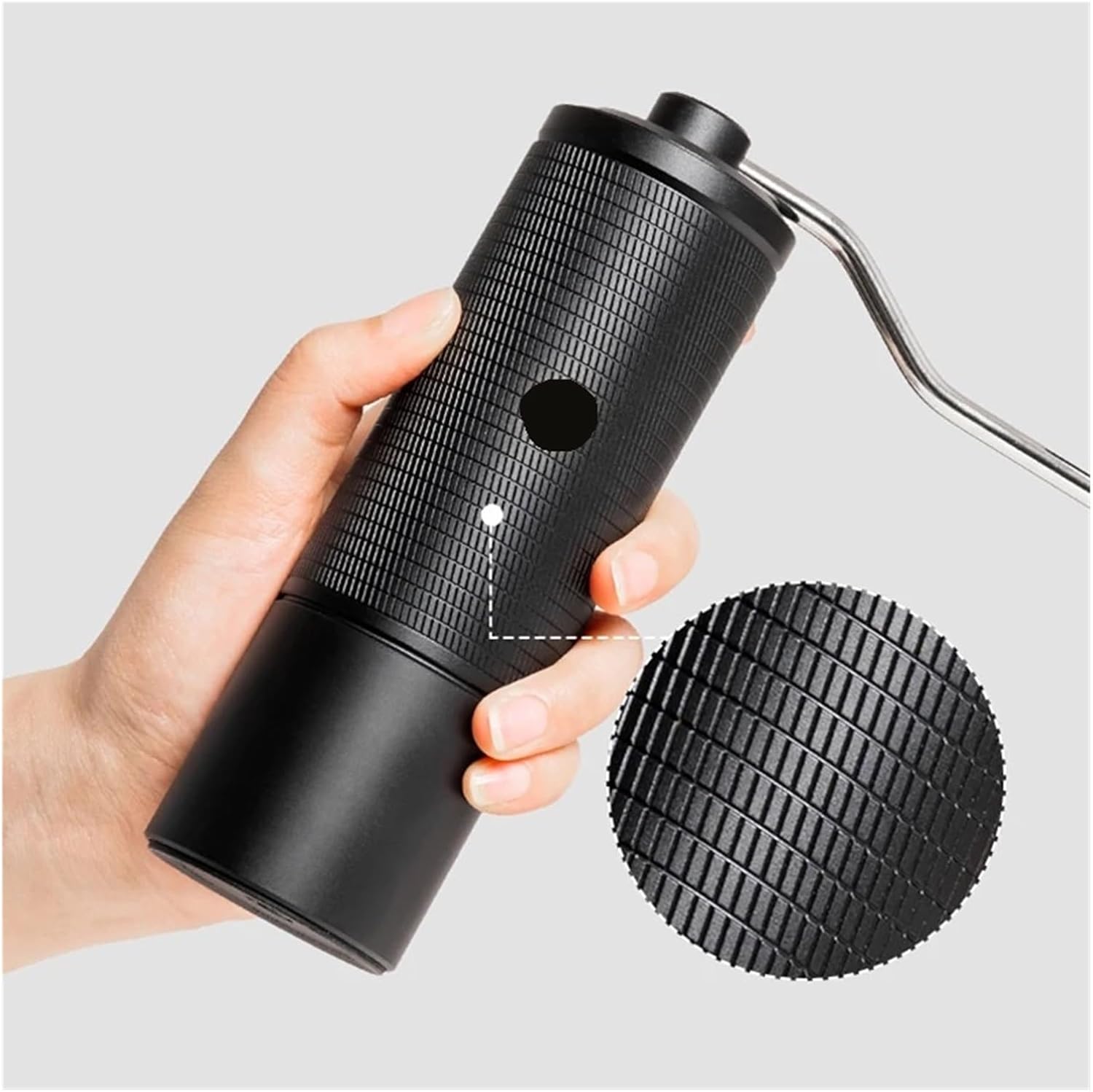 Manual Coffee Grinder Hand Adjustable Burr Outdoor Portable